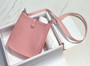Hermès Evelyne 18 Togo Leather Shoulder Mini Bag Silver Pink - Default Title - View 4