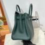Hermès Birkin Bag Dark Green Crocodile Togo Gold Hardware H8632 - W25×H20×D13cm - View 6