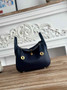 Hermes Lindy Mini Bag Navy Blue Togo Leather Gold H68636 - Default Title - View 1