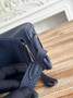 Hermes Lindy Mini Bag Navy Blue Togo Leather Gold H68636 - Default Title - View 2