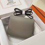 Hermes Constance Bag 19 Gray Epsom Leather Silver H083905 - Default Title - View 3