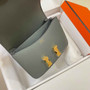 Hermes Constance Bag 19 Gray Green Epsom Leather Gold H0839317 - Default Title - View 4