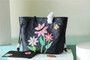 Louis Vuitton M21733 LV x YK Neverfull MM Monogram black Leather