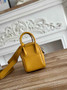 Hermes Lindy Mini Bag Togo Leather Yellow Gold H68625 - Default Title - View 2