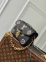 Louis Vuitton Pochette Métis East West M46596 Black Empreinte Leather