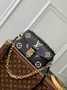 Louis Vuitton Pochette Métis East West M46596 Black Empreinte Leather