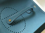 Hermès Evelyne III 29 Taurillon Clemence Bag Half Hand Blue Gold - Default Title - View 5