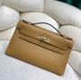Hermes Kelly Bag 22 Camel Swift Leather Gold Hardware - Default Title - View 1