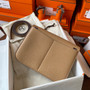 Hermes Halzan 25 Bag Togo Leather Gold H082186 - Default Title - View 5