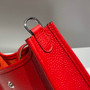 Hermes Mini Evelyne 16 Bag in Taurillon Clemence Leather H069424 - Default Title - View 6