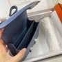 Hermes Constance Bag Dark Blue Epsom Leather Silver H2523 - Default Title - View 8