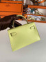 Hermès Kelly II Sellier Mini 2024 Lemon Yellow Goatskins Leather Gold - Default Title - View 3
