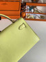 Hermès Kelly II Sellier Mini 2024 Lemon Yellow Goatskins Leather Gold - Default Title - View 4