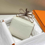 Hermes Constance Bag Beige Crocodile Leather Gold H2806 - 18cm - View 3