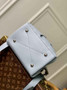 Louis Vuitton Muria Bucket Bag M21006 - Blue Leather Handbag