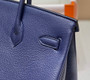 Hermès Birkin 30cm navy blue Togo Gold Hardware - Default Title - View 7