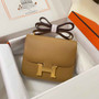 Hermes Constance Bag 19 Tan Epsom Leather Gold H083908 - Default Title - View 1