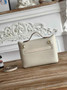 Hermès 24/24 Mini Bag Evercolor Swift Leather Beige Gold - Default Title - View 3
