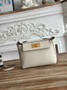 Hermès 24/24 Mini Bag Evercolor Swift Leather Beige Gold - Default Title - View 1