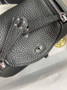 Hermes Lindy Mini Bag Black Togo Leather Silver Hardware H8637 - Default Title - View 6