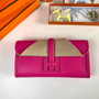 Hermes Wallet Clutch Swift Leather 29cm In Plum - Default Title - View 4