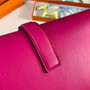 Hermes Wallet Clutch Swift Leather 29cm In Plum - Default Title - View 8