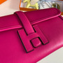 Hermes Wallet Clutch Swift Leather 29cm In Plum - Default Title - View 6