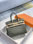 Hermès Birkin 30cm Green Togo Gold Hardware - Default Title - View 4