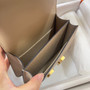 Hermes Constance Bag Epsom Gray Leather Gold H2540 - Default Title - View 7