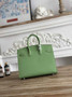Hermès Birkin 25 Bag Green Epsom Leather H625646 - gold - View 4