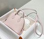 Hermes Bolide 1923 Mini Bag in Pink Evercolor Calfskin Silver Hardware - Default Title - View 3