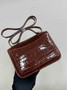 Hermes Constance Crocodile Leather Brown Gold H282268 - 19cm - View 3