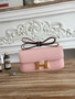 Hermès Constance bag in Pink Epsom leather H382688 - Gold - View 3