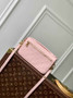Louis Vuitton Pochette Métis East West M46595 Pink Leather - Default Title - View 3
