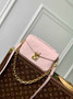 Louis Vuitton Pochette Métis East West M46595 Pink Leather
