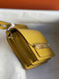 Hermès Mini Roulis Bag Yellow Evercolor Gold Hardware H50314 - Default Title - View 3