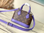 Louis Vuitton Nano Alma Monogram M83202 Purple