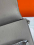 Hermès Mini Roulis Bag Gray Evercolor Silver Hardware H50334 - Default Title - View 6