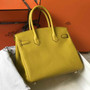 Hermès Birkin 30cm Yellow Togo Gold Hardware - Default Title - View 2