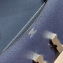 Hermes Constance Box Epsom Leather Navy Blue Silver H082690 - Default Title - View 6