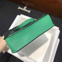 Hermes Mini Halzan 22 Bag Green Swift Leather H082133 - Default Title - View 5