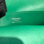 Hermes Mini Halzan 22 Bag Green Swift Leather H082133 - Default Title - View 8