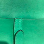 Hermes Mini Halzan 22 Bag Green Swift Leather H082133 - Default Title - View 6