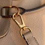 Louis Vuitton M41048 Montaigne MM Monogram Bicolor Leather Gray