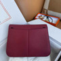 Hermes Halzan 25 Bag Purple Togo Leather Gold H082178 - Default Title - View 4