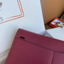 Hermes Halzan 25 Bag Purple Togo Leather Gold H082178 - Default Title - View 9