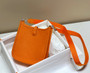 Hermes Mini Evelyne 16 Bag in Taurillon Clemence Leather H069426 - Default Title - View 3