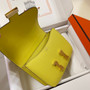 Hermes Constance Bag 19 Lemon Yellow Epsom Leather Gold H0839332 - Default Title - View 6