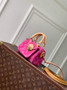 Louis Vuitton Nano Speedy Bag M27603 Fuchsia Denim