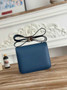 Hermes Constance Epsom Leather 19cm Silver Dark Blue H082244 - Default Title - View 2